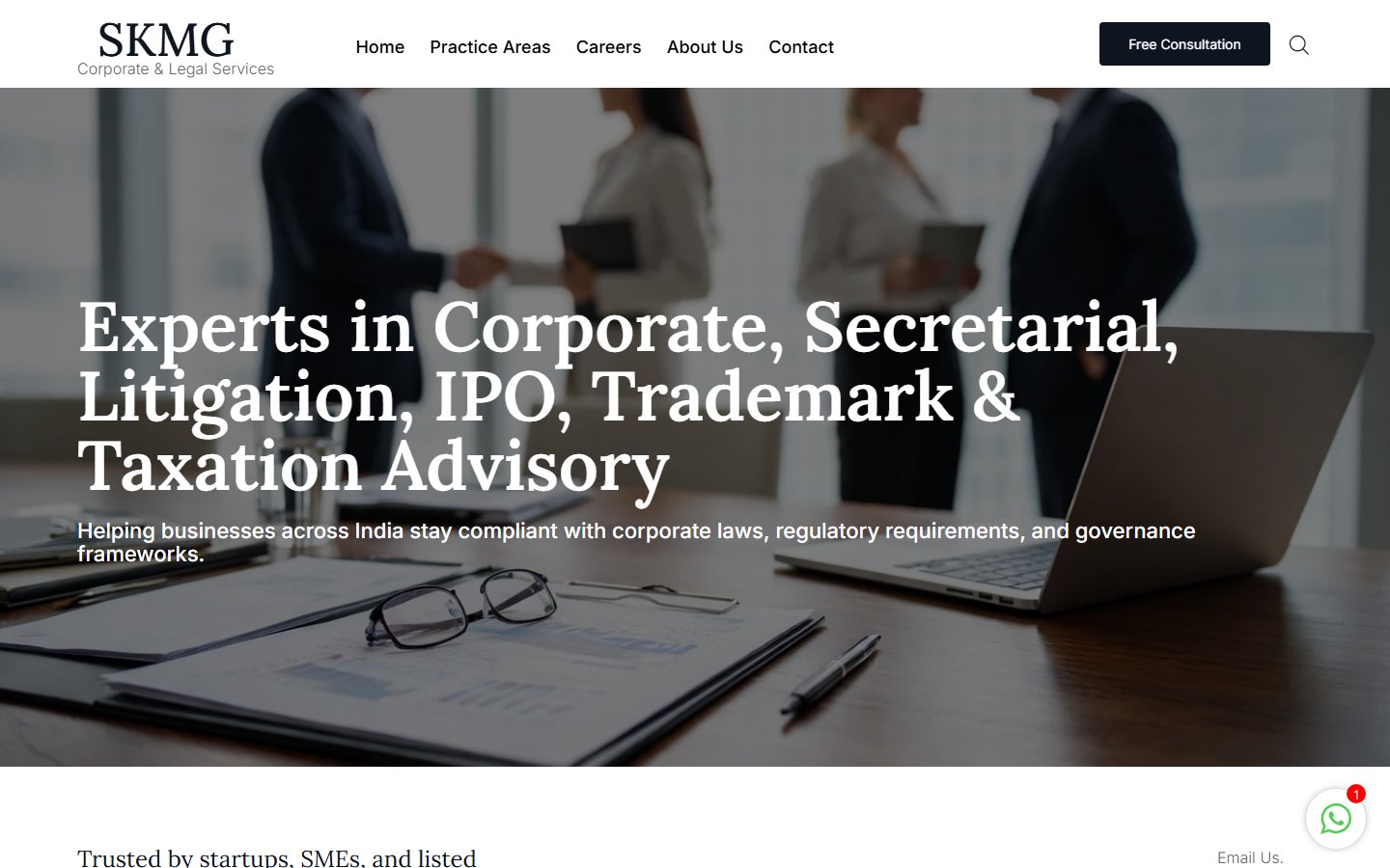 SKMG website by Xper8